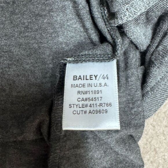 VGUC Bailey44 Women's Gray Long Sleeve Sweater Dress Size S Knee Length - Picture 4 of 5